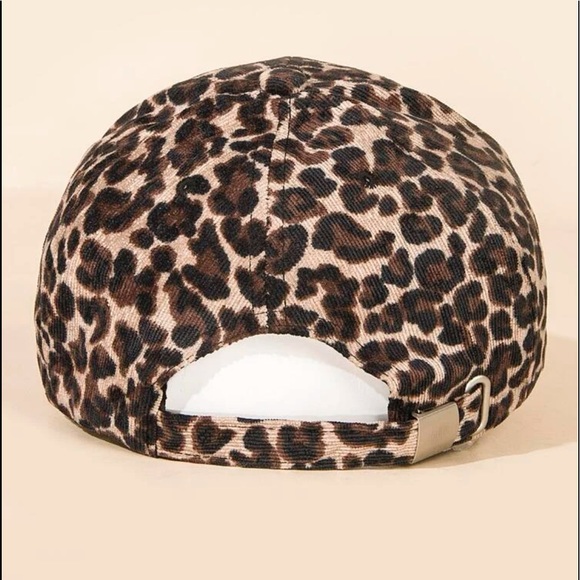 Leopard Print Baseball Cap - NWT - Picture 2 of 3